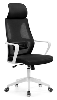 Кресло компьютерное ЛайфМебель Golem black / white