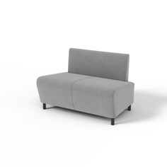Диван SALON TRON TWIN 100х64х67, серый