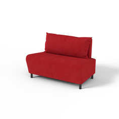 Диван SALON TRON TWIN 100х64х67, красный