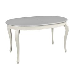 Стол обеденный Техкомпро Азалия 1250 х 1000 серый / белый