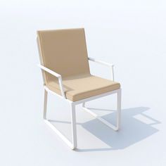 Стул Ideal Patio Gardenini ALBA Белый/Бежевый