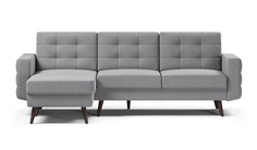 Угловой диван-кровать 4Home Сидней, 230х160х85 см, Gray, левый, Еврокнижка