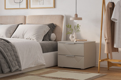 Тумба прикроватная Салерно NEW 2 Кашемир 50x44x42 Мегамебель