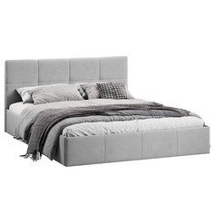 Кровать ТриЯ Мона Велюр Confetti Silver Triya