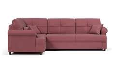 Угловой диван-кровать 4Home Мирта, 245х180х93 см, Berry, левый, Дельфин