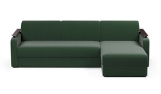 Угловой диван-кровать 4Home Марракеш, 223х150х84 см, Green, правый, Дельфин