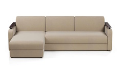 Угловой диван-кровать 4Home Марракеш, 223х150х84 см, Beige, левый, Дельфин