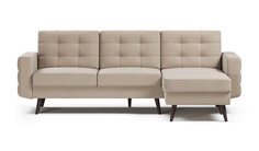 Угловой диван-кровать 4Home Сидней, 230х160х85 см, Beige, правый, Еврокнижка