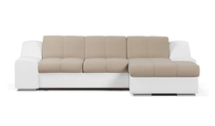 Угловой диван-кровать 4Home Чикаго, 286х180х83 см, Beige, правый, Дельфин