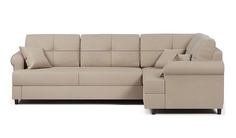 Угловой диван-кровать 4Home Мирта, 245х180х93 см, Beige, правый, Дельфин