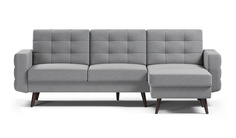 Угловой диван-кровать 4Home Сидней, 230х160х85 см, Gray, правый, Еврокнижка