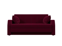 Диван-кровать 4Home Малютка, 154x86x73 см, выкатной, бордовый, микровельвет