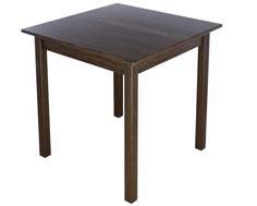 Стол кухонный Solarius Классика дерево 75х75х75, цвет темный дуб