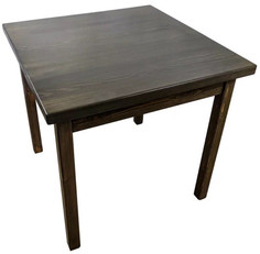 Стол кухонный Solarius Классика дерево 75х75х75, цвет венге