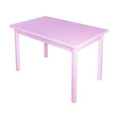 Стол кухонный Solarius Классика дерево 120х70х75, цвет розовый