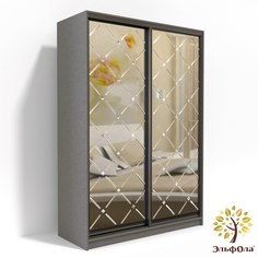 Шкаф-купе ЭльфОла Диамант 180х60х240, серый шифер