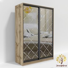 Шкаф-купе ЭльфОла Диамант 152х45х240, вотан