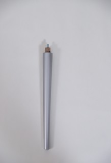 Ножки мебельные для табурета Качественная мебель серебряная патина 40 см, 3 шт