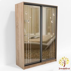 Шкаф-купе ЭльфОла Роса 152х45х240, сонома