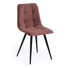 Стул TetChair CHILLY (mod. 7095-1) ткань, металл, коралловый