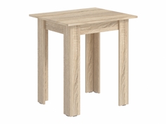 Стол обеденный нераскладной BONMEBEL Классика мини 70х60х75 см, Дуб сонома