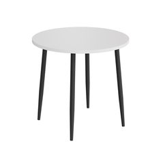 Стол обеденный Столбург Аякс D-800 egger: Белый