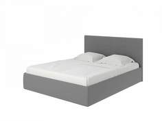 Кровать Alba с ПМ Тетра Стальной 160х200 No Brand