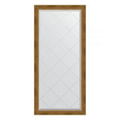 Зеркало состаренная бронза с плетением 73x155cm Evoform Exclusive-G BY 4262 No Brand