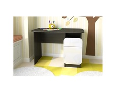 Стол исьменный стол Мебелеф Мебелеф – 7, 110х60х75,6 см, венге/белый глянец