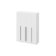 Шкаф Интерьер-Центр Берген ШК-1600 с ящиками 160x52x220 Белое дерево