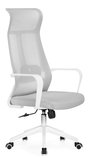 Компьютерное кресло ЛайфМебель Tilda light gray / white