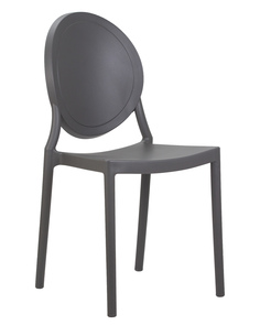 Стул Лого-М, темно-чёрный