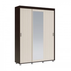 Шкаф Дай Мебель СТАЙЛ ДМ2-125 1626*600 с ЗЕРК. Венге/анкор светлый