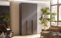 Шкаф 3-х ств. Норд 1200х2236х510 мм Графит Фабрика МИФ