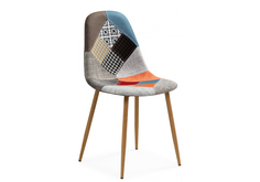 Стул Woodville Mixit multicolor/натуральный