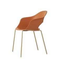 Кресло Scab Design Lady B, на металлокаркасе, терракотовый