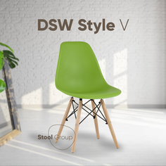 Стул для кухни Stool Group DSW Style зеленый