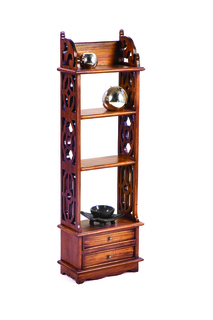 Этажерка Classica mebel UN-12351 массив красного дерева 50х17х108 см