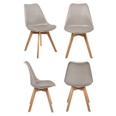 Комплект стульев 4 шт. Bradex Eames Bon, латте