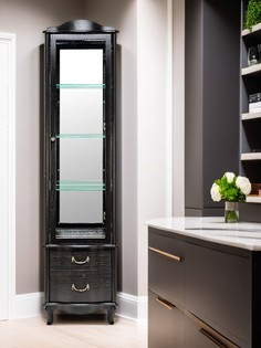 Шкаф-витрина Висан Джульетта венге