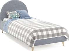 Кровать Вектор 14 серый 80х190