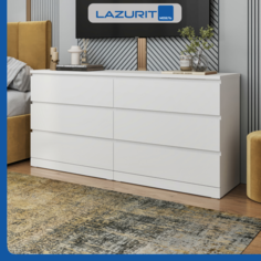 Комод Lazurit Felicita 160.3x40x77.5 белый Лазурит