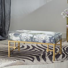 Банкетка Glasar 72х40х36см ГЛАСАР