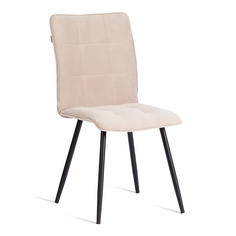 Стул для кухни TetChair Bari, велюр молочный