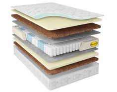 Матрас Benartti Memory Cocos Duo S1200 125х186