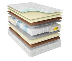 Матрас Benartti Memory Mega Cocos Duo S1200 145х190