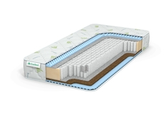 Матрас EVEREST Ту-Вэй Массаж Бикокос S1000 215х210 Эверест