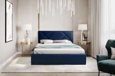 Кровать Берёзка Ева 2 1,6м Velutto 26