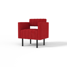 Кресло SALON TRON RAIN 71х54х82 см, красное