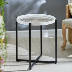 Столик Glasar кофейный Ажур 55х55х61см ГЛАСАР